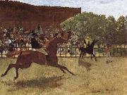 Edgar Degas Jumping the Gun oil painting picture wholesale